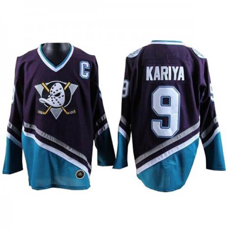 Anaheim Ducks Mighty Ducks tröja Paul Kariya 9 CCM Throwback Authentic - NHL Tröjor Herr